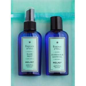 Relief Mist & Massage & Bath Oil Gift Set Beauty
