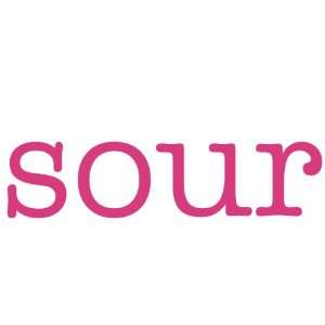  sour Giant Word Wall Sticker