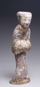 Han Dynasty ~ Authentic ancient female attendant ceramic figure 300 BC 