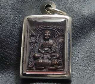 LP PERN ON TIGER THAI LIFE PROTECTION POLICE TOP AMULET  
