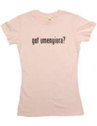 got umenyiora? Womens Babydoll Petite Fit Tee Shirt in 6 Colors Small 