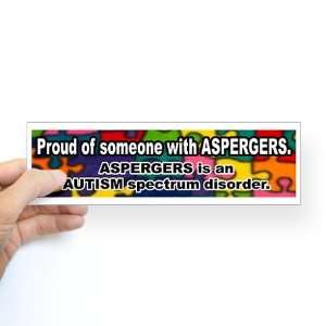  autism aspergers Autism Bumper Sticker by  Arts 
