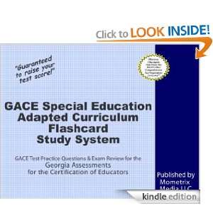 GACE Special Education Adapted Curriculum Flashcard Study System GACE 