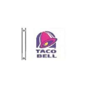  Taco Bell Corporate Logo Nylon Flag Patio, Lawn & Garden
