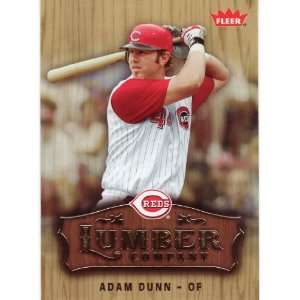  2006 Fleer Lumber Company LC 1 Adam Dunn Reds (Baseball 
