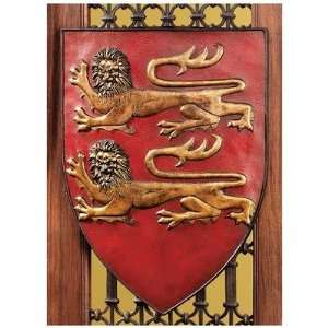 Design Toscano CL47023 Grand Arms of France William of Normandy Wall 