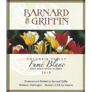  Barnard Griffin Fume Blanc 2010 Grocery & Gourmet Food