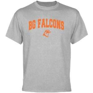 NCAA Bowling Green St. Falcons Ash Logo Arch T shirt   