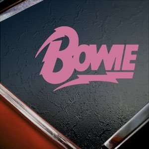  David Bowie Pink Decal British Rock Truck Window Pink 