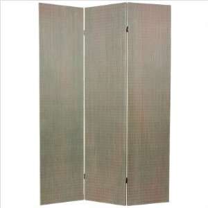   BLK Tall Frameless Bamboo Room Divider in Black Number of Panels Four