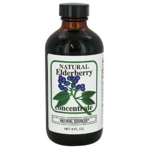 Natural Sources Natural Elderberry Concentrate   8 Oz, Pack of 2