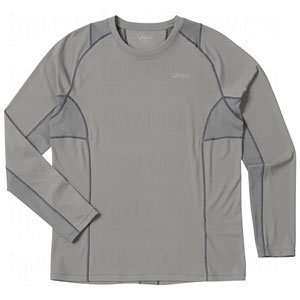 Asics Mens Hydrology Favorite Mesh Long Sleeve T Shirts Frost/Iron XX 