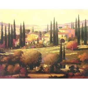  Max Hayslette   Tuscan Gold Canvas Giclee Large