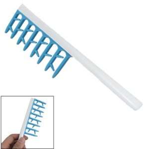  Plastic Blue Wide Toothed Curling Hair Molding Comb 