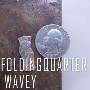  Folding Quarter   Wavy 