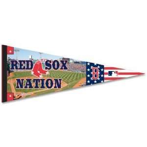  Boston Red Sox Nation Pennant   Premium Felt XL Style 