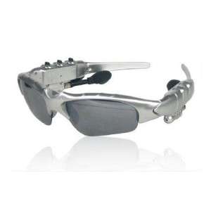 Brand New 4GB Memory  Player Sunglasses Silver with built in FM 