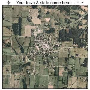    Aerial Photography Map of Miller, Missouri 2010 MO 