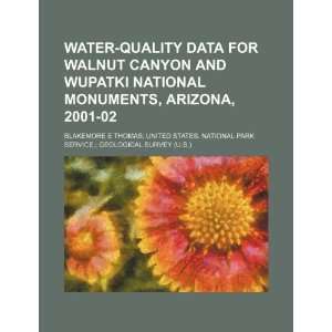  Water quality data for Walnut Canyon and Wupatki National 