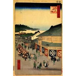   Japanese Art Utagawa Hiroshige Shitaya Hirokoji