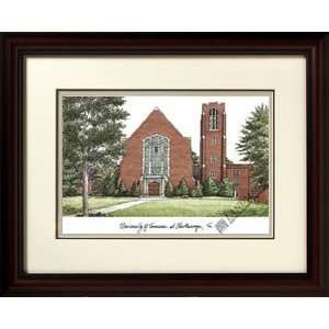   University of Tennessee, Chattanooga Alumnus Framed Lithograph Sports