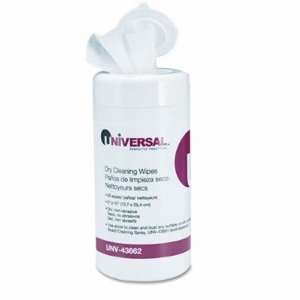  Universal Dry Cleaning Wipes UNV43662 Health & Personal 