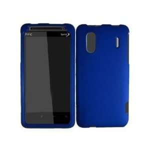  BLUE PLAIN Design Hard Cover Protector Case for HTC Evo 4G 