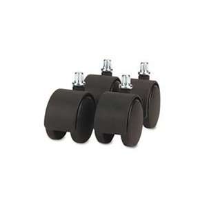   OPTIONAL SNAP IN SWIVEL CASTERS, BLACK, 4/SET