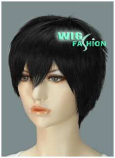 Short 9 in. Black Fashion Wig FY01  