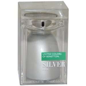 com United Colors Of Benetton Silver Eau De Toilette Spray by United 