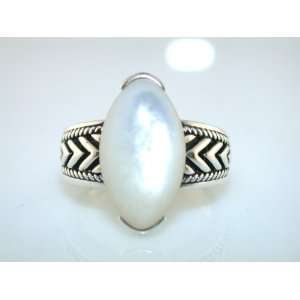   & Sterling Silver Ring Size 5 Naga Land Tibet Sacred Stones Amulet