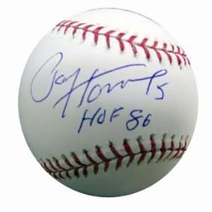  Paul Hornung Autographed Ball   1986 HOF Base Sports 