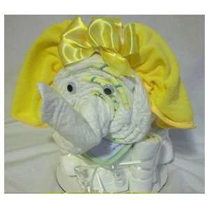  Baby Boy Girl Gift Basket Shower Gift Elephant Diaper Cake Baby