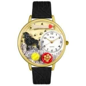   Watch Gold Dog Fashion Canine Clock Gif New Uniq 