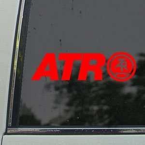  Atari Teenage Riot Red Decal Car Truck Window Red Sticker 