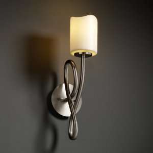  CandleAria Capellini Nickel Wall Sconce