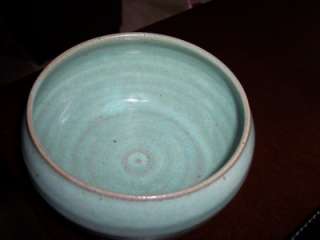   pottery round bowl 3 inches tall 5.5 across at rim by Ann Marie Emond