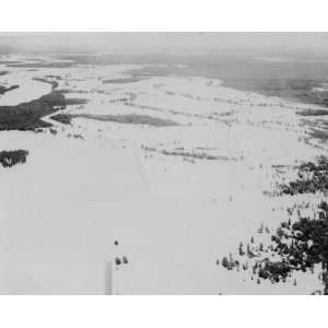   of ruptured levee. McCrea, La., on the Atchafalaya River  Crevasse