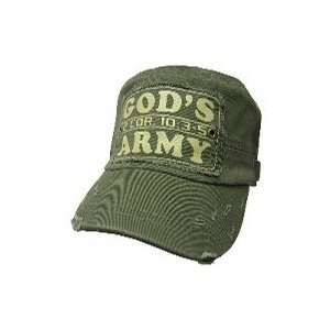  Cap Gods Army Green Camo