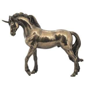  Standing Unicorn Horse Sculpture