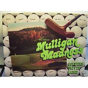  Mulligan Madness Golfers Trivia Game (1986) Toys & Games