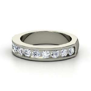  Daria Ring, 14K White Gold Ring with Diamond Jewelry