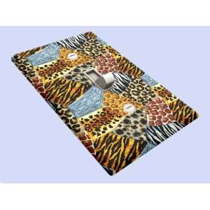  Animal Print Tiles Decorative Switchplate Cover