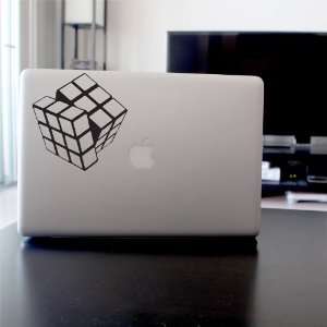  Rubix Cube Vinyl Decal for Car Window, Laptop, Wall Etc 