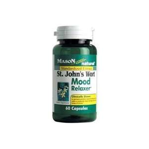 Mason Natural St.johns Wort Mood Relaxer Dietary Supplement Capsules 
