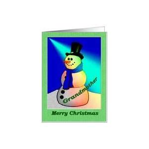  Grandmother / Merry Christmas / Snowman Card Health 