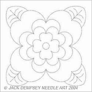  Floral Quilting Blocks   Embroidery Kit Arts, Crafts 