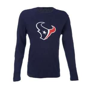  Reebok Mens Texans Logo Premier Long Sleeve Thermal T 