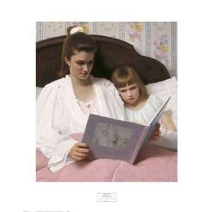  Bedtime story by Stephen Gjertson. Size 20.00 X 22.62 Art 