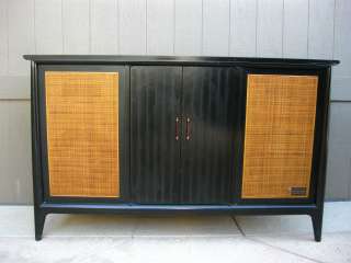 Vintage Zenith Stereophonic High Fidelity RADIO Console Cabinet Mid 